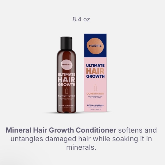 Moerie Hair Growth 4pc set (sold together or individual) - Picture 3 of 7